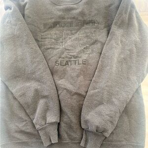 Starbucks Charcoal Crewneck Sweater for Men